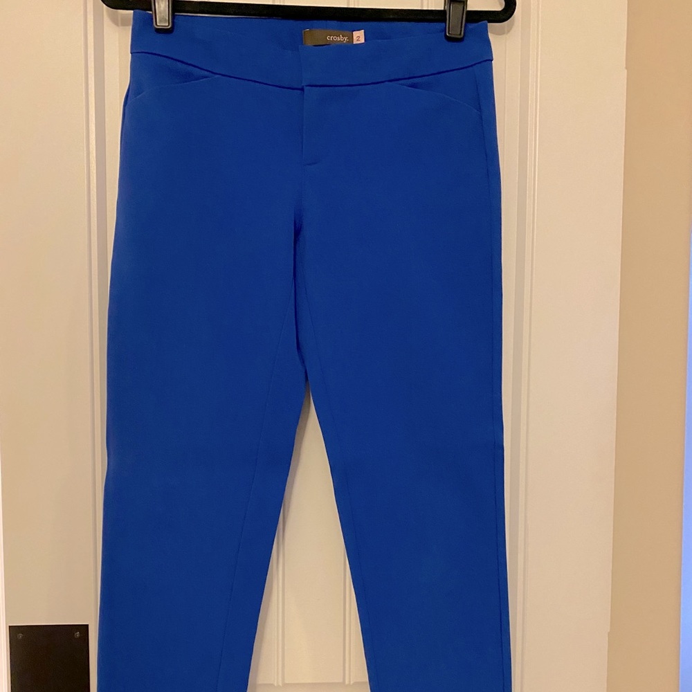 Crosby blue ankle pants 2